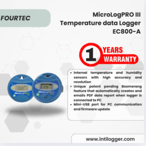 Fourtec Alat Perekam Data Suhu Data Logger BluLite Bluetooth Logger