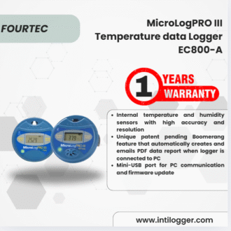 Fourtec Alat Perekam Data Suhu Data Logger BluLite Bluetooth Logger