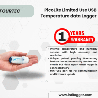 Fourtec Alat Perekam Data Suhu Data Logger PicoLite Limited Use USB Temperature data Logger PICOLITE-II-16K