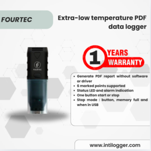 Fourtec Alat Perekam Data Suhu Data Logger Extra-low temperature PDF data logger Dry Ice PDF