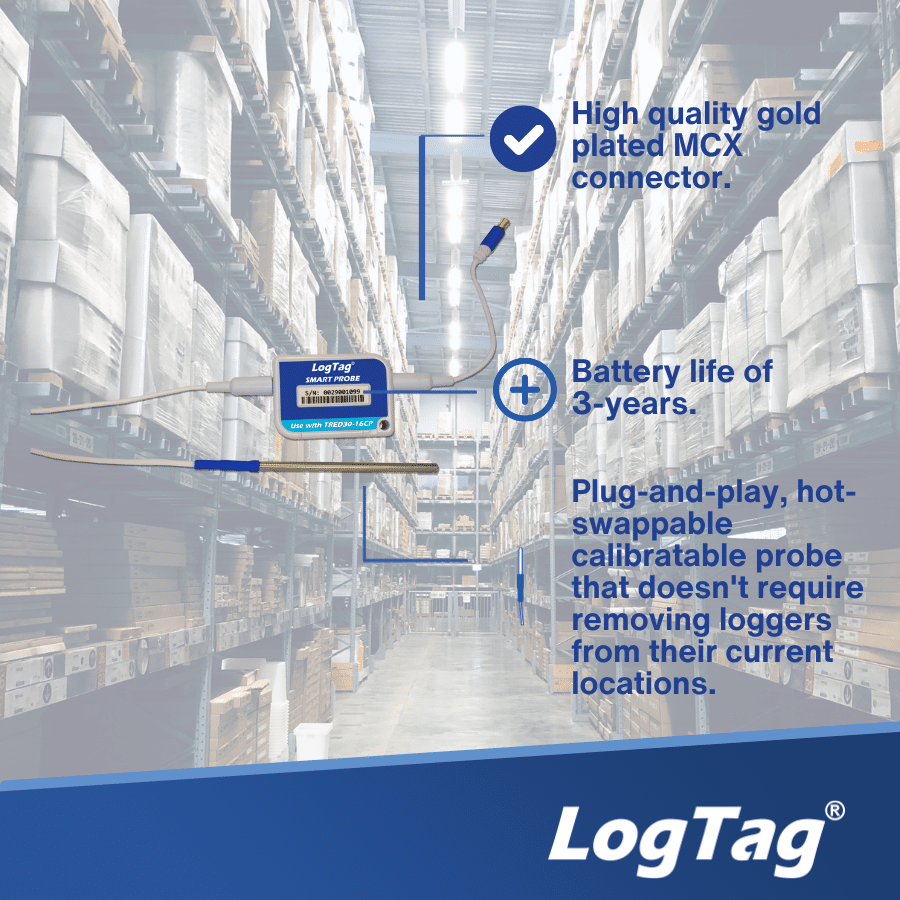 LogTag Alat Perekam Data Suhu Data Logger Smart Probe - Gambar 5