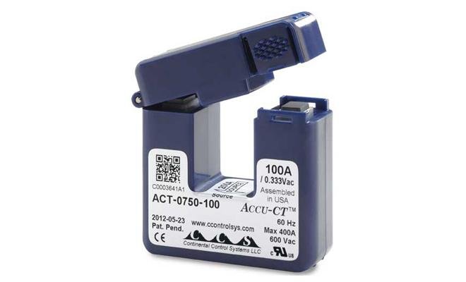 HOBO Sensor Arus AC 100 Amp – Accu-CT Split-Core dengan Output 333 mV 100 Amp Accu-CT Split-Core Current Transformer 333mV Sensor T-ACT-0750-100