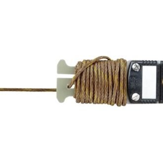 HOBO Sensor Termokopel Tipe J 6 kaki untuk Pengukuran Suhu Akurat Type J 6 ft Beaded Thermocouple - Range: 0 to 250°C (32° to 482°F) Sensor TC6-J