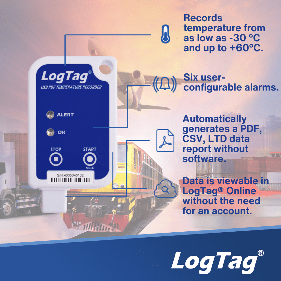 LogTag Alat Perekam Data Suhu Data Logger USRIC-8 - Gambar 4