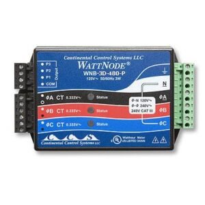 HOBO Sensor Transduser kWh WattNode 480 VAC 3 Fasa Delta/Wye WattNode 480 VAC 3-phase Delta/Wye kWh Transducer Sensor  T-WNB-3D-480