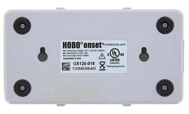 HOBO Pencatat Data Beban Colokan Plug Load Data Logger UX120-018 - Gambar 4