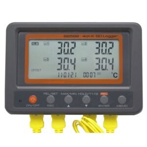 AZ Instrument Alat Perekam Data 4 Channel K Thermocouple SD Card Logger 88598 AZ EB ( Perekam Kartu SD Termokopel K 4 Saluran )