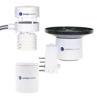 Ambient Weather Alat Perekam Data Cuaca WS-5000-IP3 Ultrasonic Professional Smart Weather Station with Remote Monitoring and Alerts