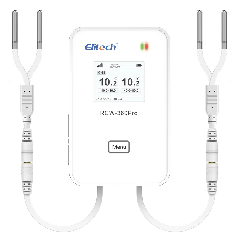 Elitech Alat Perekam Data RCW-360Pro-DC | Alat Pencatat Data Suhu, Kelembapan, dan CO2 Real-Time 4G/WiFi, Kapasitas 100.000 Titik, Dual Channel, Cloud Storage - Gambar 13