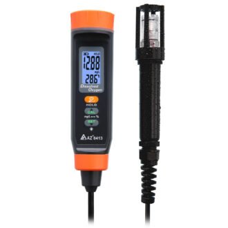 AZ Instrument Alat Perekam Data Dissolved Oxygen Pen with long cable probe 8413 AZ NEW ( Pena Oksigen Terlarut dengan probe kabel panjang )