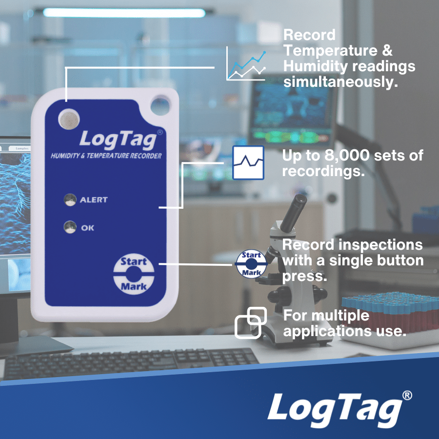 LogTag Alat Perekam Data Suhu Data Logger HAXO-8 - Gambar 5