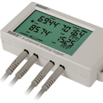 HOBO Alat Perekam Data Data Logger Analog 4 Saluran 4-Channel Analog Data Logger UX120-006M