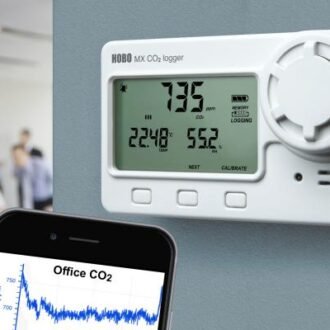 HOBO Alat Perekam Data Carbon Dioxide/Temp/RH Data Logger MX1102A