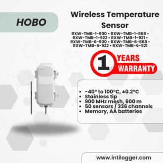 HOBO Sensor Suhu Nirkabel untuk Pemantauan Jarak Jauh net Wireless Temperature Sensor RXW-TMB-6-922