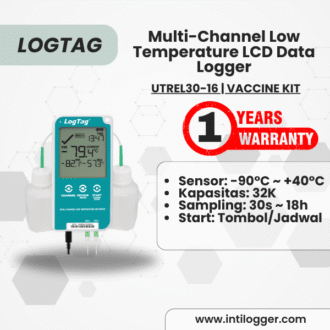 LogTag Alat Perekam Data Suhu Data Logger UTREL30-16 | VACCINE KIT