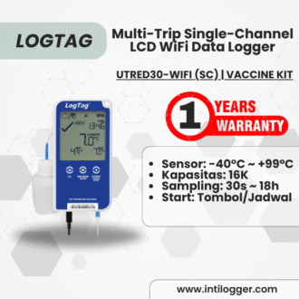 LogTag Alat Perekam Data Suhu Data Logger UTRED30-WIFI (SC) | VACCINE KIT