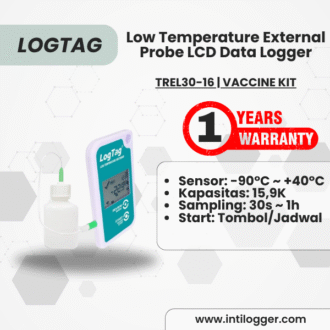 LogTag Alat Perekam Data Suhu Data Logger TREL30-16 | VACCINE KIT