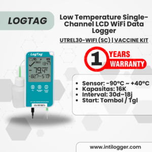 LogTag Alat Perekam Data Suhu Data Logger UTREL30-WIFI (SC) | VACCINE KIT