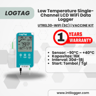 LogTag Alat Perekam Data Suhu Data Logger UTREL30-WIFI (SC) | VACCINE KIT