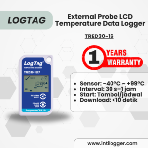 LogTag Alat Perekam Data TRED30-16