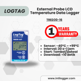 LogTag Alat Perekam Data TRED30-16