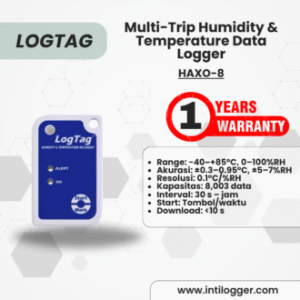 LogTag Alat Perekam Data Suhu Data Logger HAXO-8