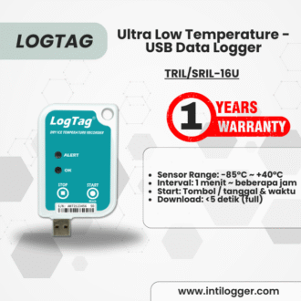 LogTag Alat Perekam Data Suhu Data Logger TRIL/SRIL-16U