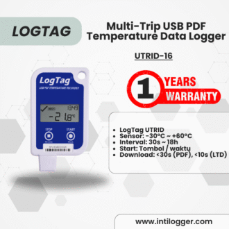 LogTag Alat Perekam Data Suhu Data Logger UTRID-16