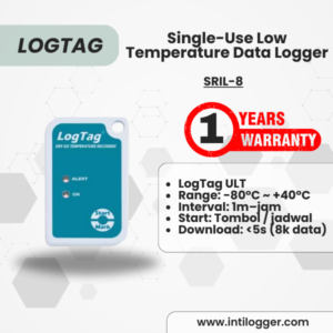 LogTag Alat Perekam Data Suhu Data Logger SRIL-8