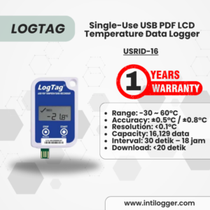 LogTag Alat Perekam Data USRID-16