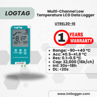 LogTag Alat Perekam Data Suhu Data Logger UTREL30-16