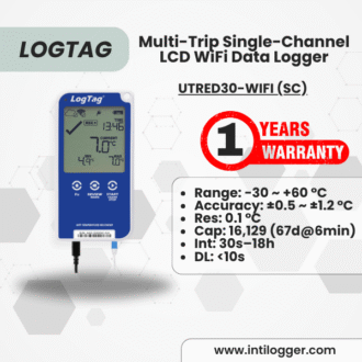 LogTag Alat Perekam Data Suhu Data Logger UTRED30-WIFI (SC)