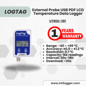 LogTag Alat Perekam Data Suhu Data Logger UTRED-16F
