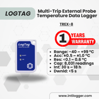 LogTag Alat Perekam Data Suhu Data Logger TREX-8