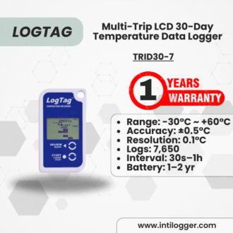 LogTag Alat Perekam Data Suhu Data Logger TRID30-7