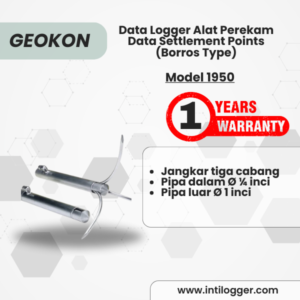 GEOKON Alat Perekam Data,Settlement Points (Borros Type) | Model 1950