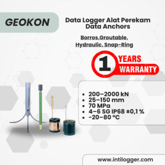 GEOKON Alat Perekam Data,Anchors | Borros,Groutable, Hydraulic, Snap-Ring