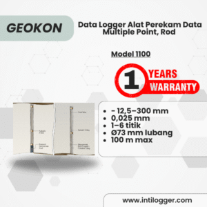 GEOKON Alat Perekam Data, Multiple Point, Rod | Model 1100