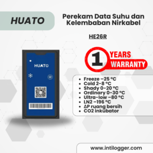 HE26R **Perekam Data Suhu dan Kelembaban Nirkabel**
