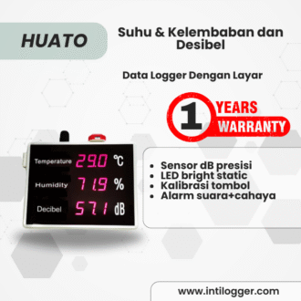 Layar Tampilan **Suhu & Kelembaban dan Desibel**