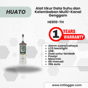 HE810-TH Alat Ukur Data Suhu dan Kelembaban Multi-Kanal Genggam
