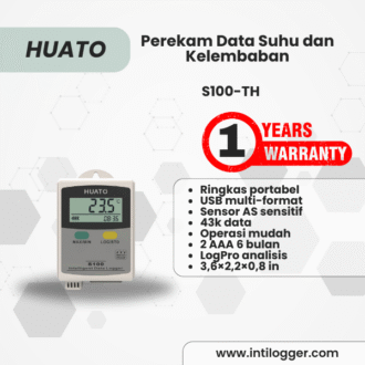 S100-TH Perekam Data Suhu dan Kelembaban