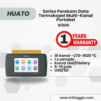 S1500 Series Perekam Data Termokopel Multi-Kanal Portabel