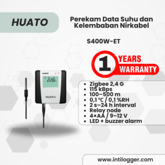 S400W-ET Perekam Data Suhu dan Kelembaban Nirkabel