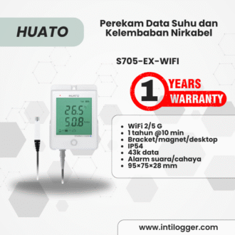 S705-EX-WIFI Perekam Data Suhu dan Kelembaban Nirkabel