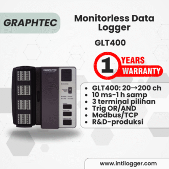 GRAPHTEC Monitorless Data Logger GLT400