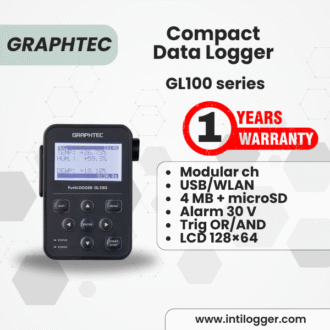 GRAPHTEC Compact Data Logger GL100 series