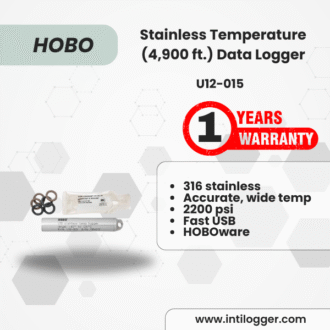 HOBO Alat Perekam Data Stainless Temperature (4,900 ft.) Data Logger U12-015