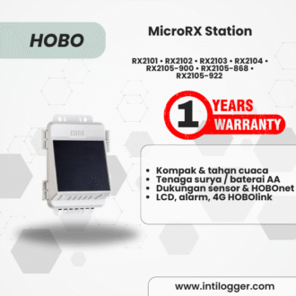 HOBO Alat Perekam Data MicroRX Station RX2102