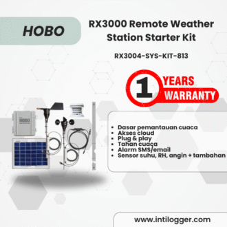 HOBO Alat Perekam Data RX3000 Remote Weather Station Starter Kit RX3004-SYS-KIT-813